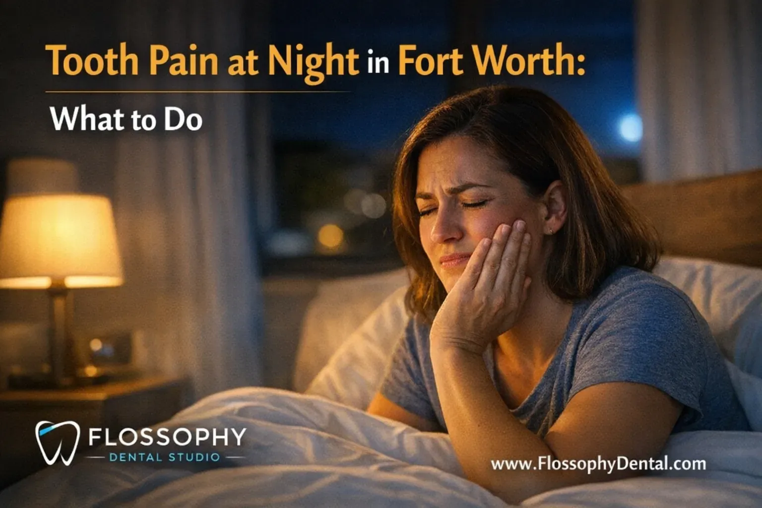 Why Tooth Pain Gets Worse at Night in Fort Worth & What to Do